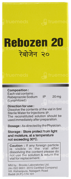 Rebozen 20 Injection 1 Rebozen 20 Injection 1